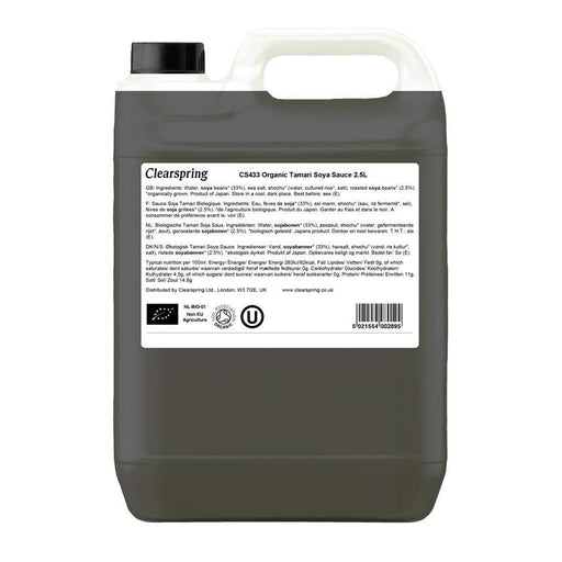 Clearspring Organic Tamari - Single Strength 2.5L