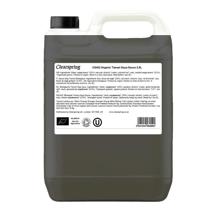 Clearspring Organic Tamari - Single Strength 2.5L
