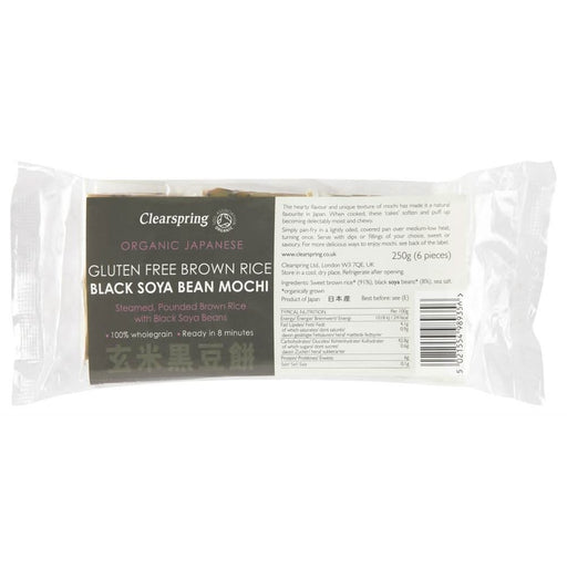 Clearspring Organic GF Black Soya Bean Mochi 250g