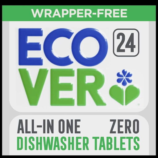 Ecover Zero All in One Dishwasher tabs Zero Fragrance and Colour 24's