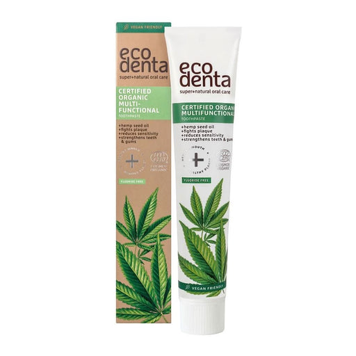 Ecodenta Toothpaste Organic Multifunctional with Hemp Oil 75ml
