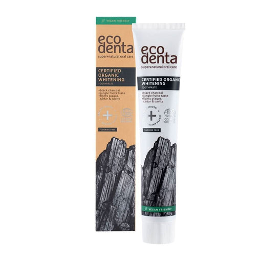 Ecodenta Toothpaste Organic Charcoal Whitening 75ml