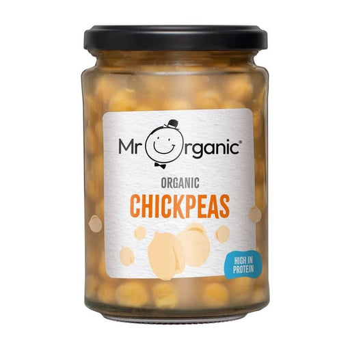 Mr Organic Chickpeas (in glass jar) 350g