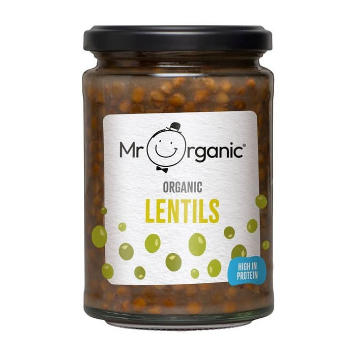 Mr Organic Lentils (in glass jar) 350g