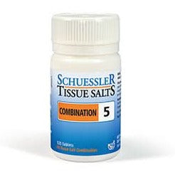 Schuessler Combination 5 Tissue Salts 125 Tablets