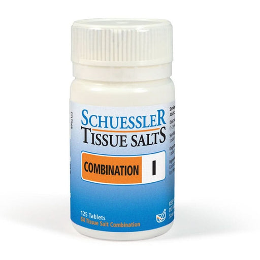 Schuessler Combination I Tissue Salts 125 Tablets