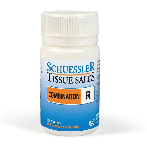 Schuessler Combination R Tissue Salts 125 Tablets