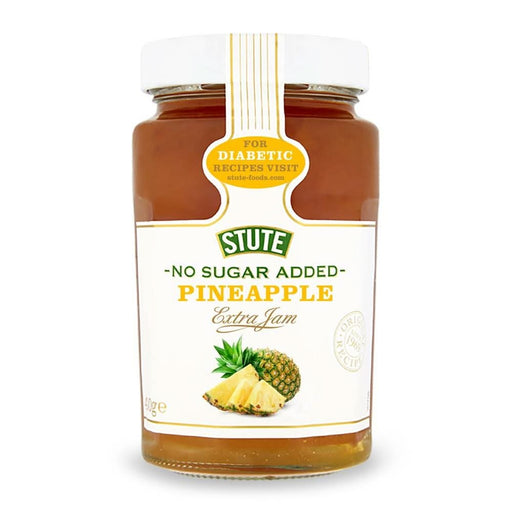Stute Pineapple Jam No Sugar Added 430g