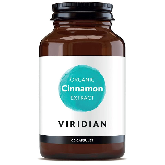 Viridian Organic Cinnamon Extract 60 Capsules