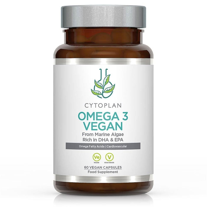 Cytoplan Omega 3 Vegan Marine Algae 60 Capsules