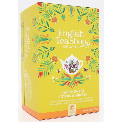 English Tea Shop Lemongrass Citrus & Ginger Tea 20 Bags