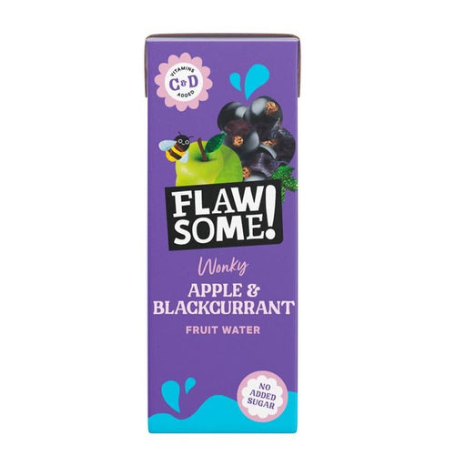 Flawsome! Blackcurrant Wonky Fruit Water 200ml