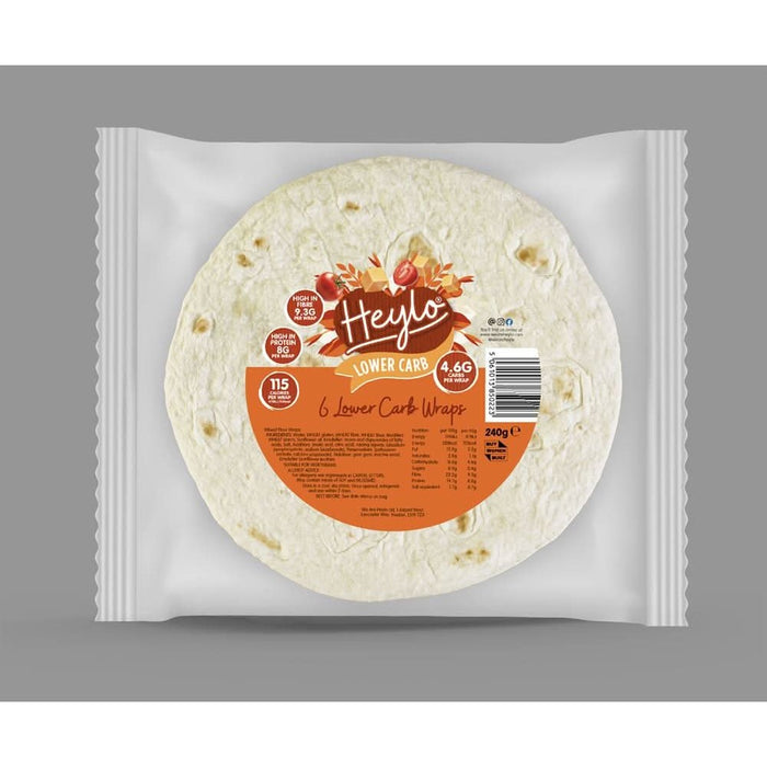 Heylo Low-Carb Wraps 6 x 40g