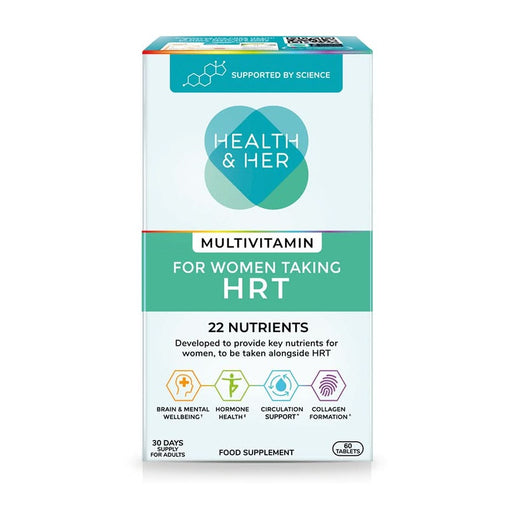 Health & Her HRT Multivitamin Supplement 60 capsules