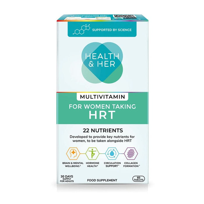 Health & Her HRT Multivitamin Supplement 60 capsules