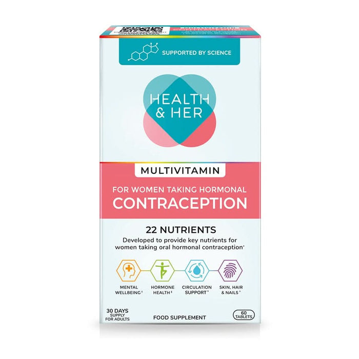 Health & Her Contraceptive Supplement 60 capsules
