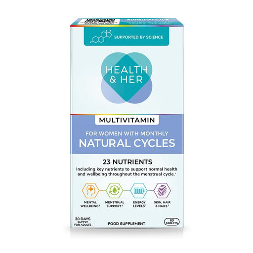 Health & Her Natural Cycles Supplement 60 capsules