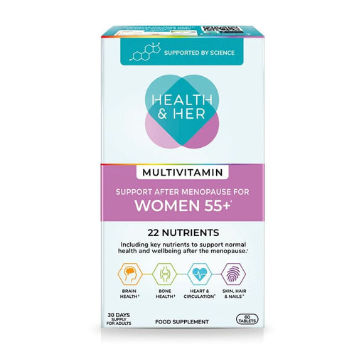 Health & Her Women 55+ Supplement 60 capsules