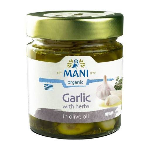 Mani Garlic with Herbs in Extra Virgin Olive Oil 185g
