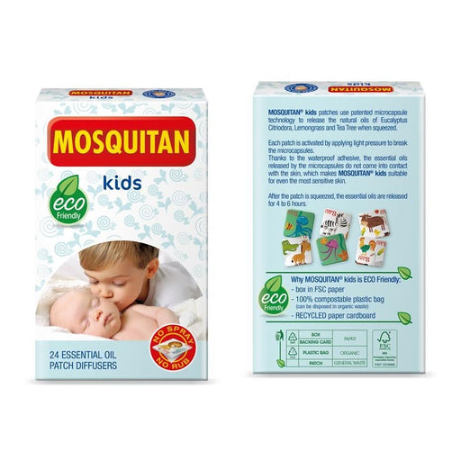 Mosquitan Squeeze & Stick Patches Kids 24 pack