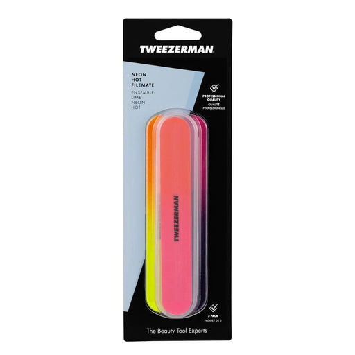 Tweezerman Neon Filemates x 1 pack
