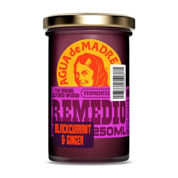 Agua De Madre Remedio Blackcurrant & Ginger 250ml