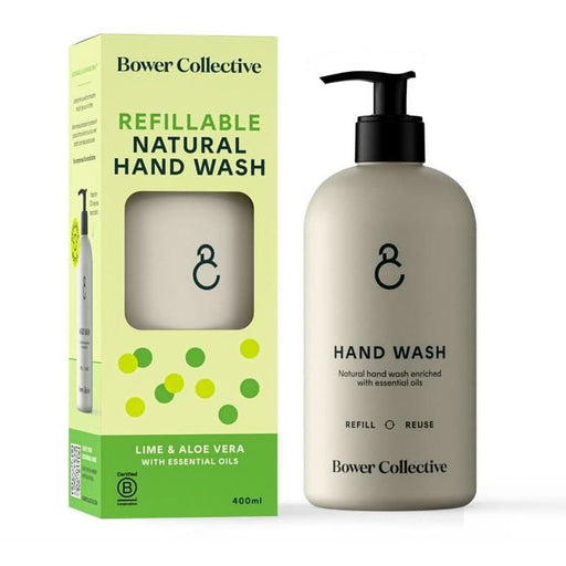 Bower Collective Starter Kit - Hand Wash - Lime & Aloe Vera 400ml