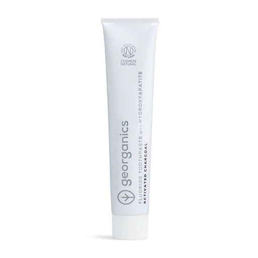 Georganics Toothpaste with Hydroxyapatite Charcoal with Flouriude 75ml