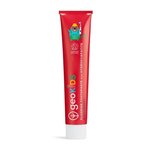 Georganics Kids Flouride Toothpaste with Hydroxyapatite Strawberry 75ml