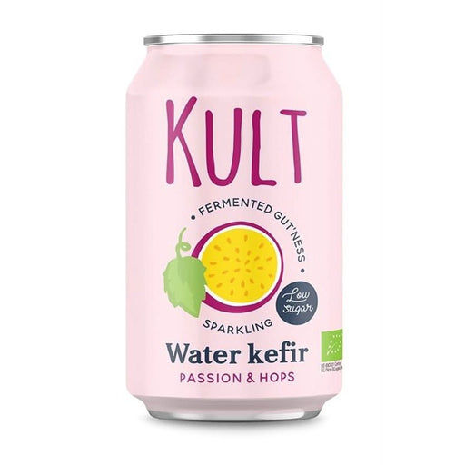 KULT Kefir Water Kefir Passion Hops 330ml