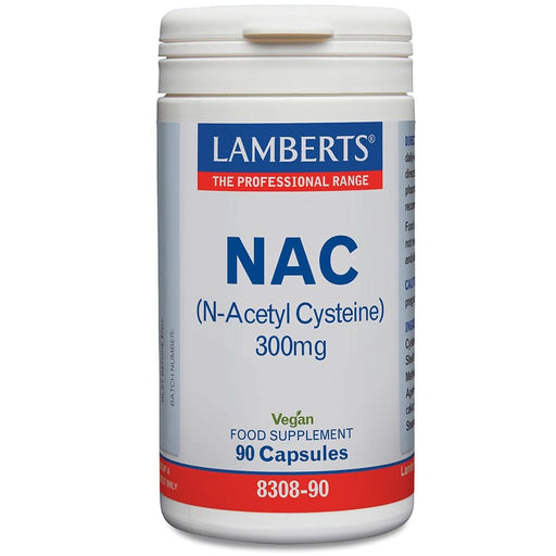 Lamberts NAC (N-Acetyl Cysteine) 300mg 90 Capsules