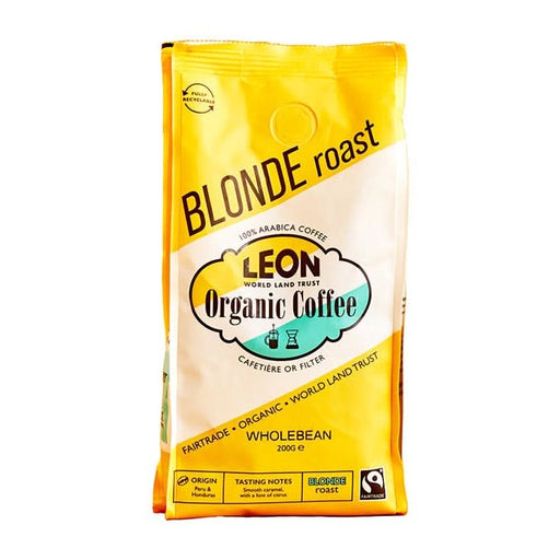 LEON Light Roast Coffee Beans 200g