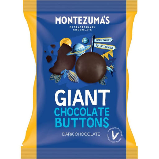 Montezumas Giant Dark Chocolate Buttons 120g