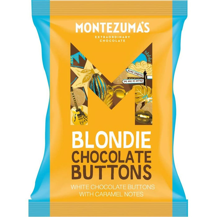Montezumas Blondie Chocolate Buttons 120g