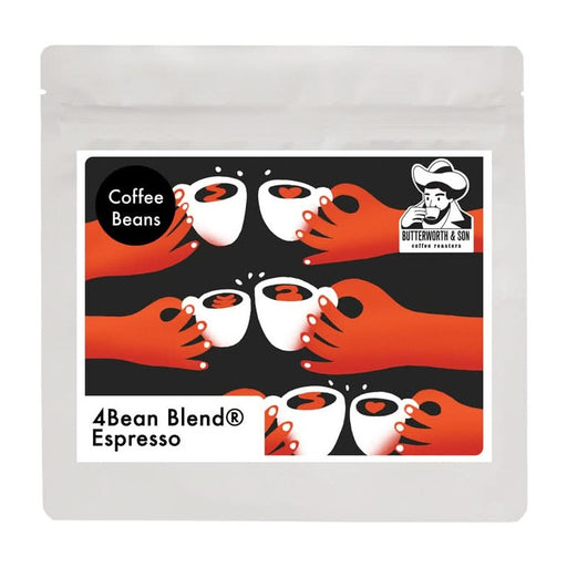 Butterworth and Son 4Bean Espresso Coffee Beans 250g