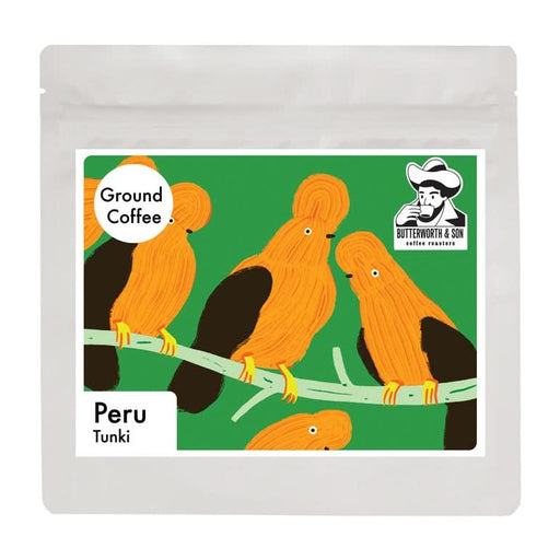 Butterworth and Son Peru Tunki Ground Coffee 250g