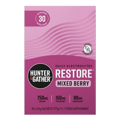 Hunter and Gather Restore Electrolyte Berries 30 Sachets