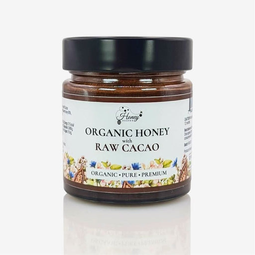 Honey Heaven Organic Raw Cacao Honey 300g