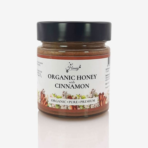 Honey Heaven Organic Honey with Cinnamon 300g