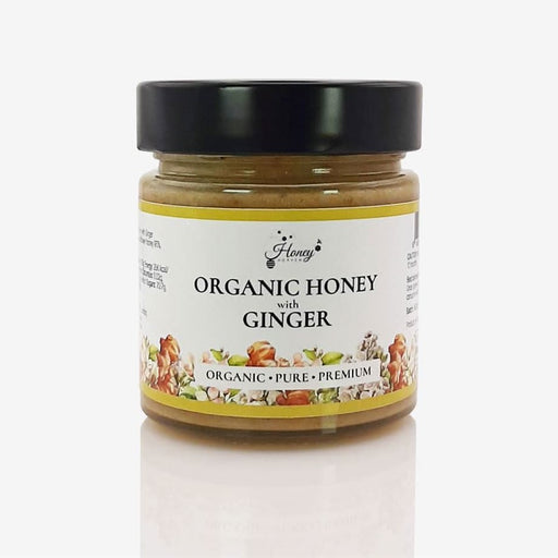 Honey Heaven Organic Honey with Ginger 300g