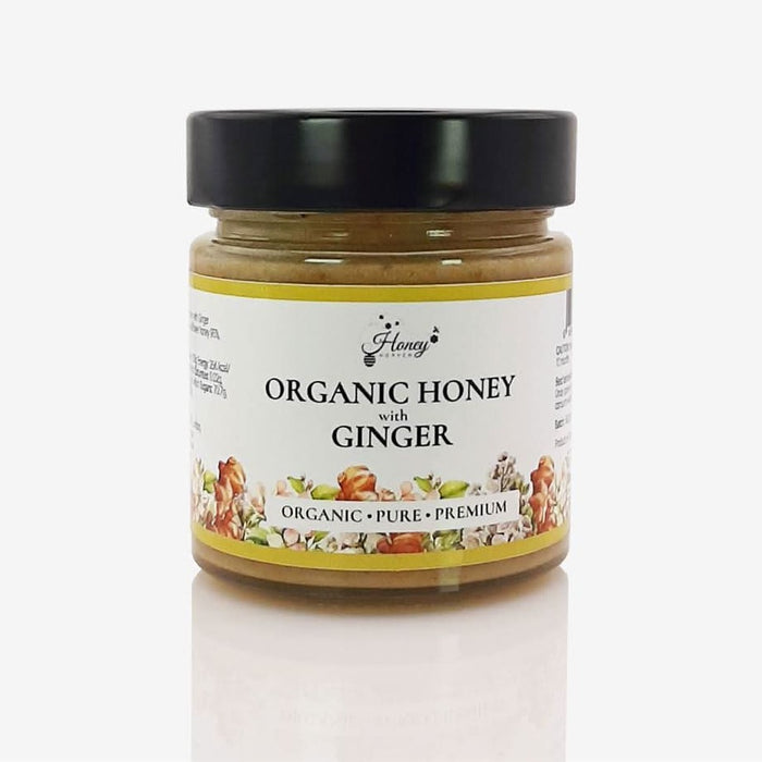 Honey Heaven Organic Honey with Ginger 300g