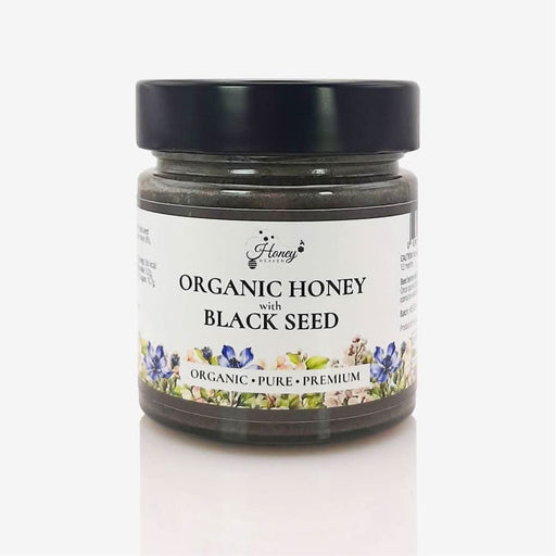 Honey Heaven Organic Honey with Black Seed 300g
