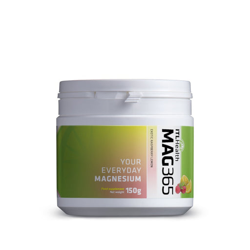 Mag365 Magnesium Powder Exotic Raspberry Lemon 150g
