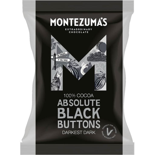 Montezumas Absolute Black Buttons 120g