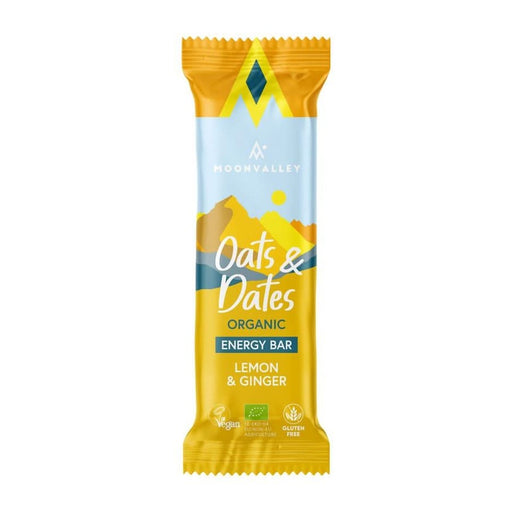 Moonvalley Organic Bar Lemon & Ginger 50g