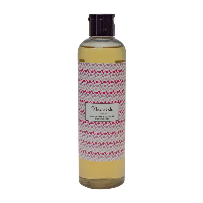 Nourish London Geranium Shower Gel 300ml