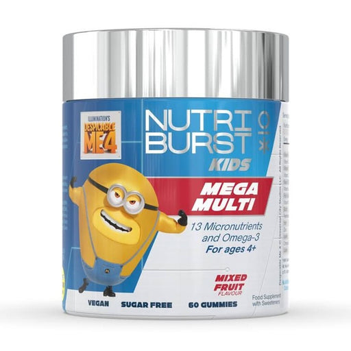 Nutriburst Kids Minions MegaMulti 60 Gummies