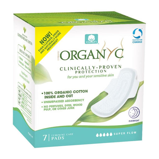 Organyc Overnight Pads 7 Pads