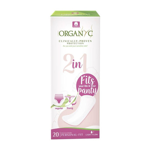 Organyc 2in1 Panty Liner 20 Liners