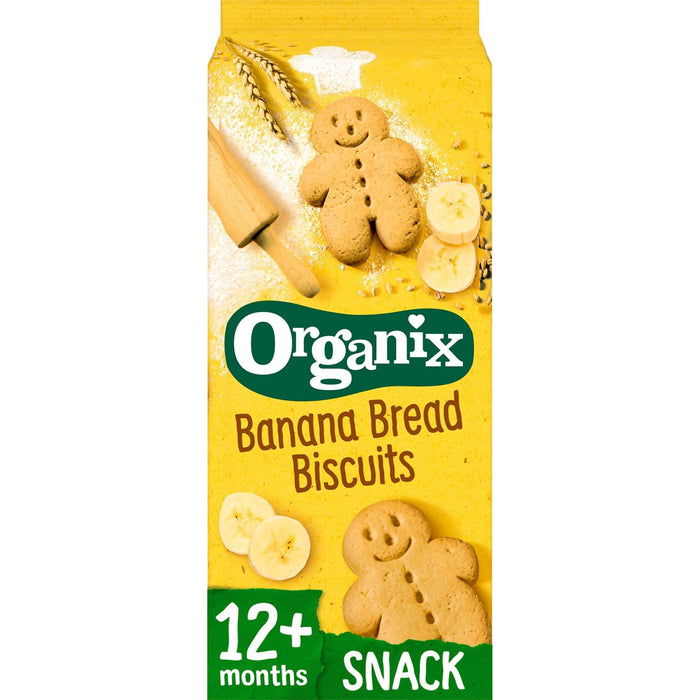 Organix Banana Bread Biscuits 135g